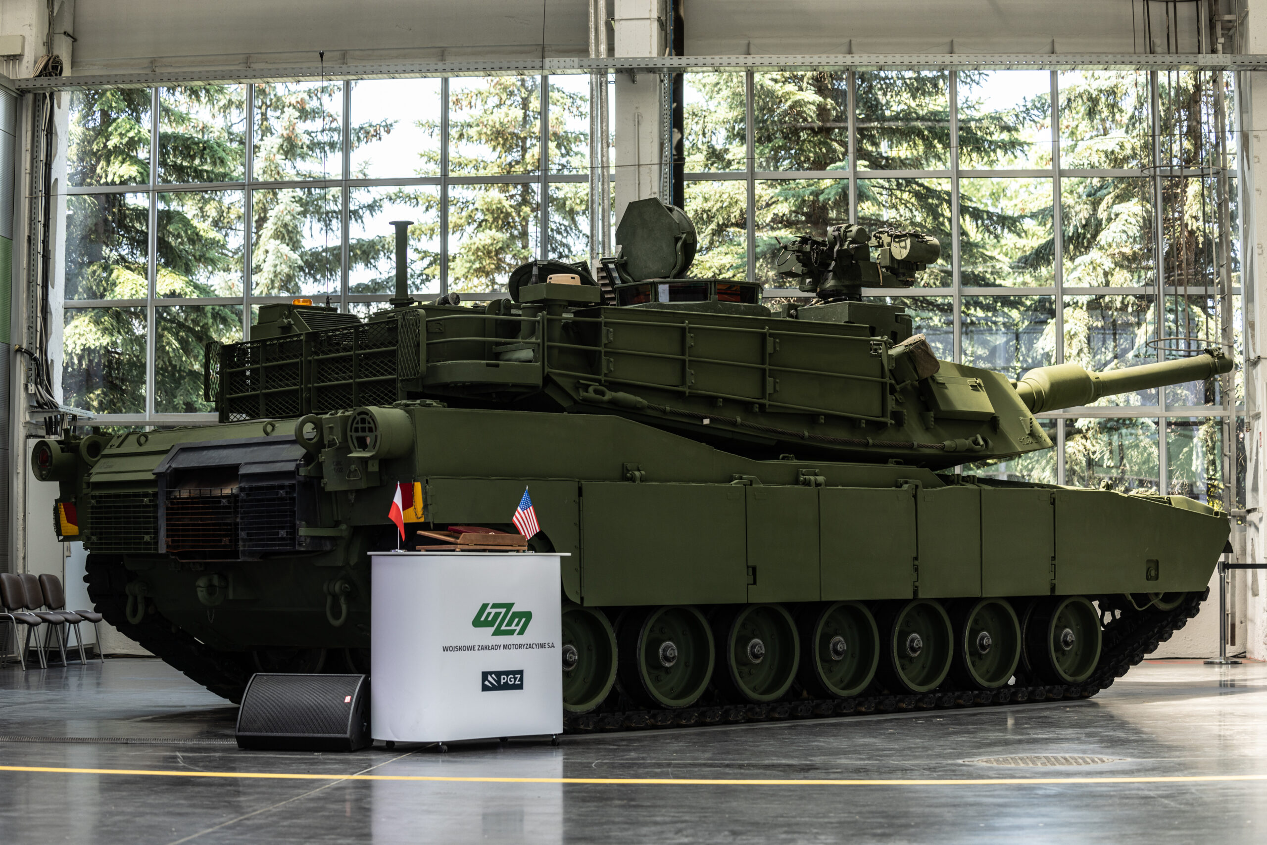 Centrum kompetencyjne czołgów Abrams w Wojskowych Zakładach Motoryzacyjnych S.A.