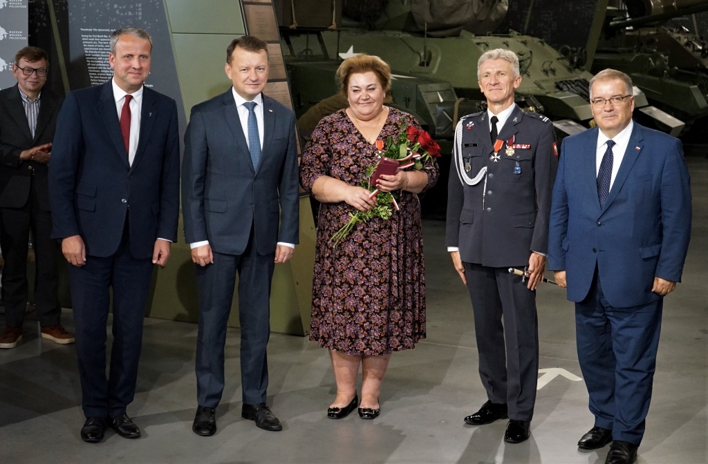 Pani Prezes Wojskowych Zakładów Motoryzacyjnych została uhonorowana Krzyżem Kawalerskim Orderu Odrodzenia Polski